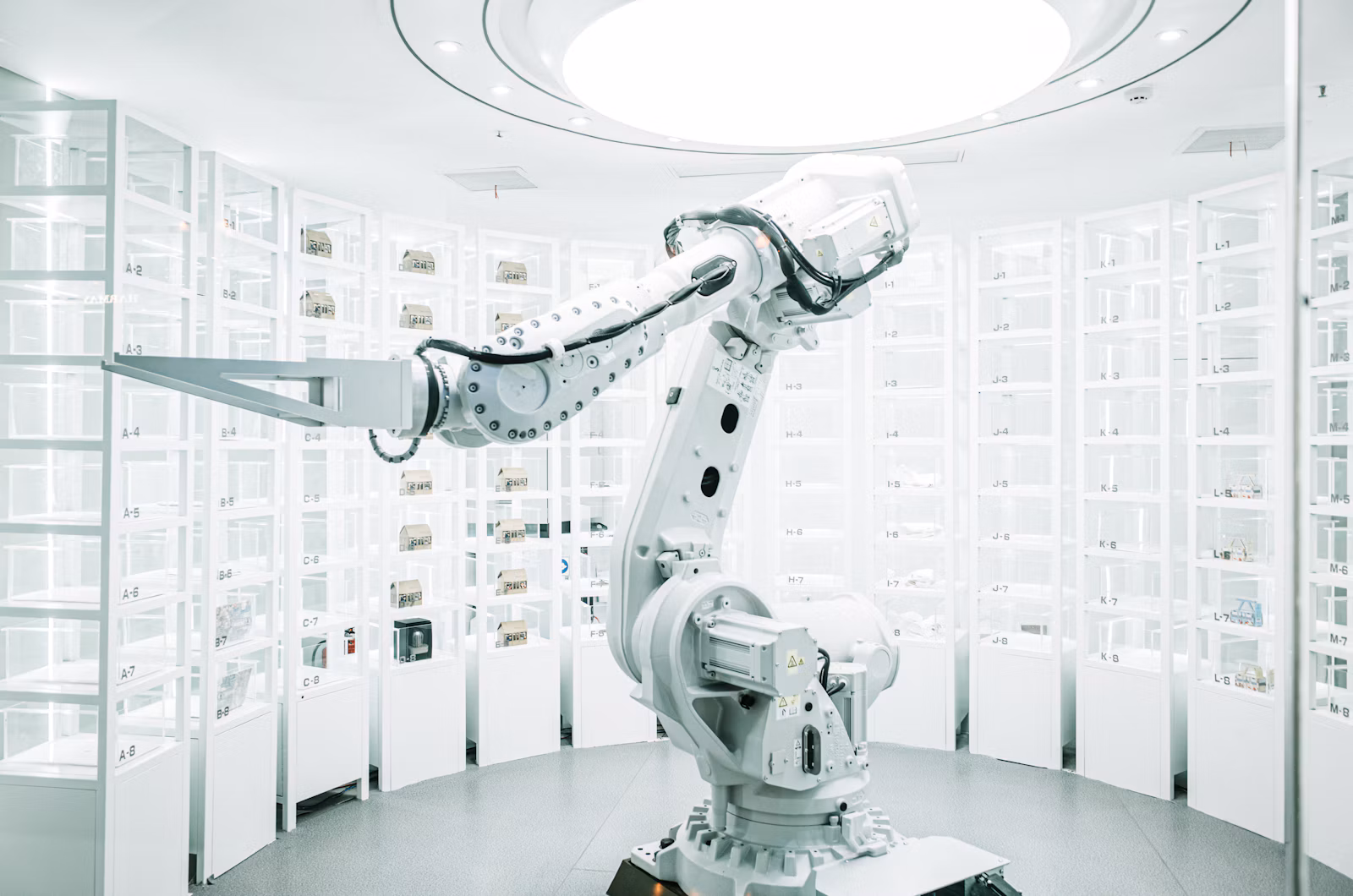 Robotic arm representing automation in compliance programs