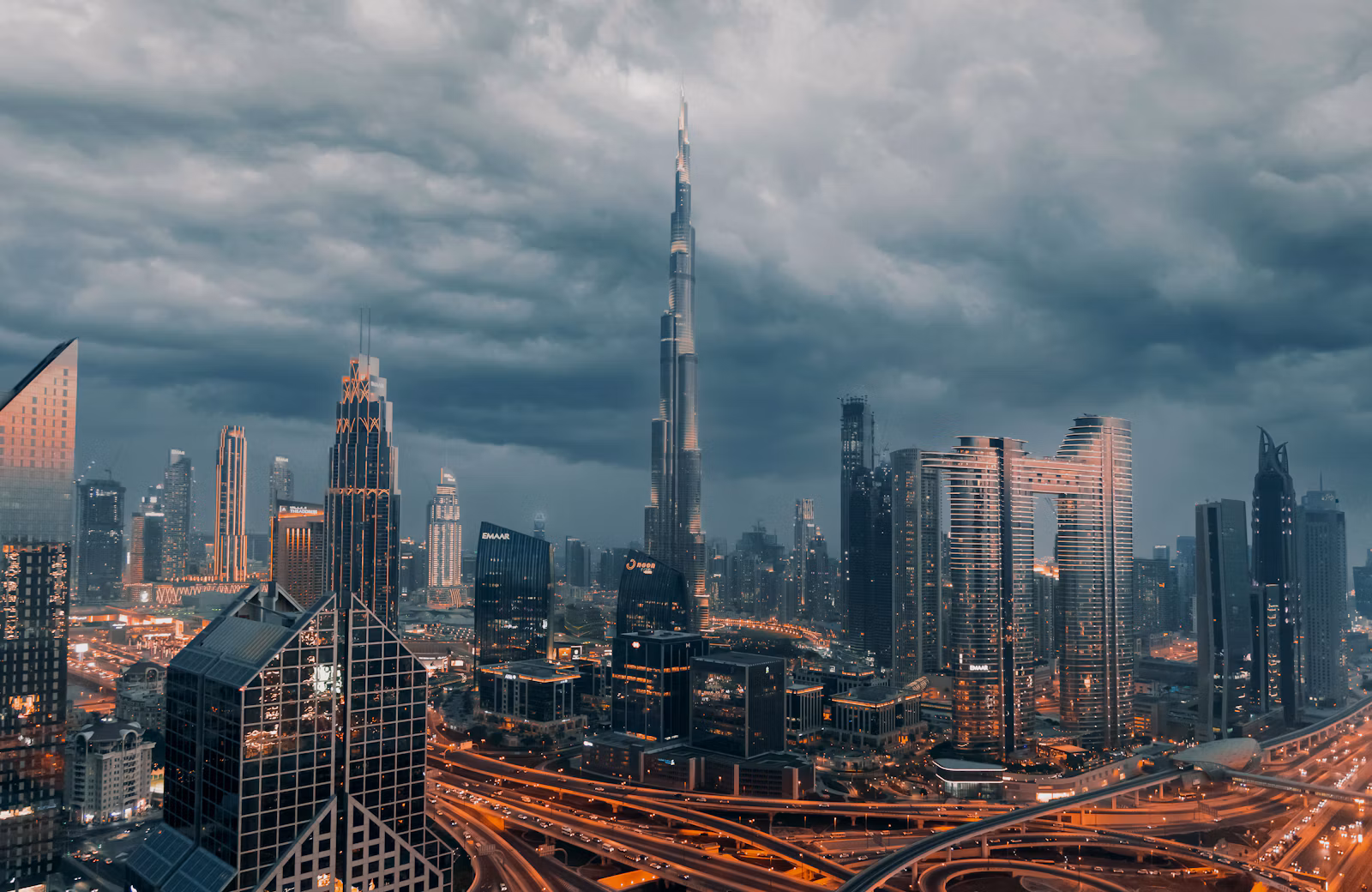 Downtown Dubai skyline representing UAE PDPL compliance